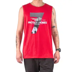 MPROPIA - Polera Sin Manga Musculosa Hombre Diseño Colores 294