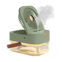 GENERICO - Mini Ventilador Humidificador De Mesa Plegable 2500ml USB