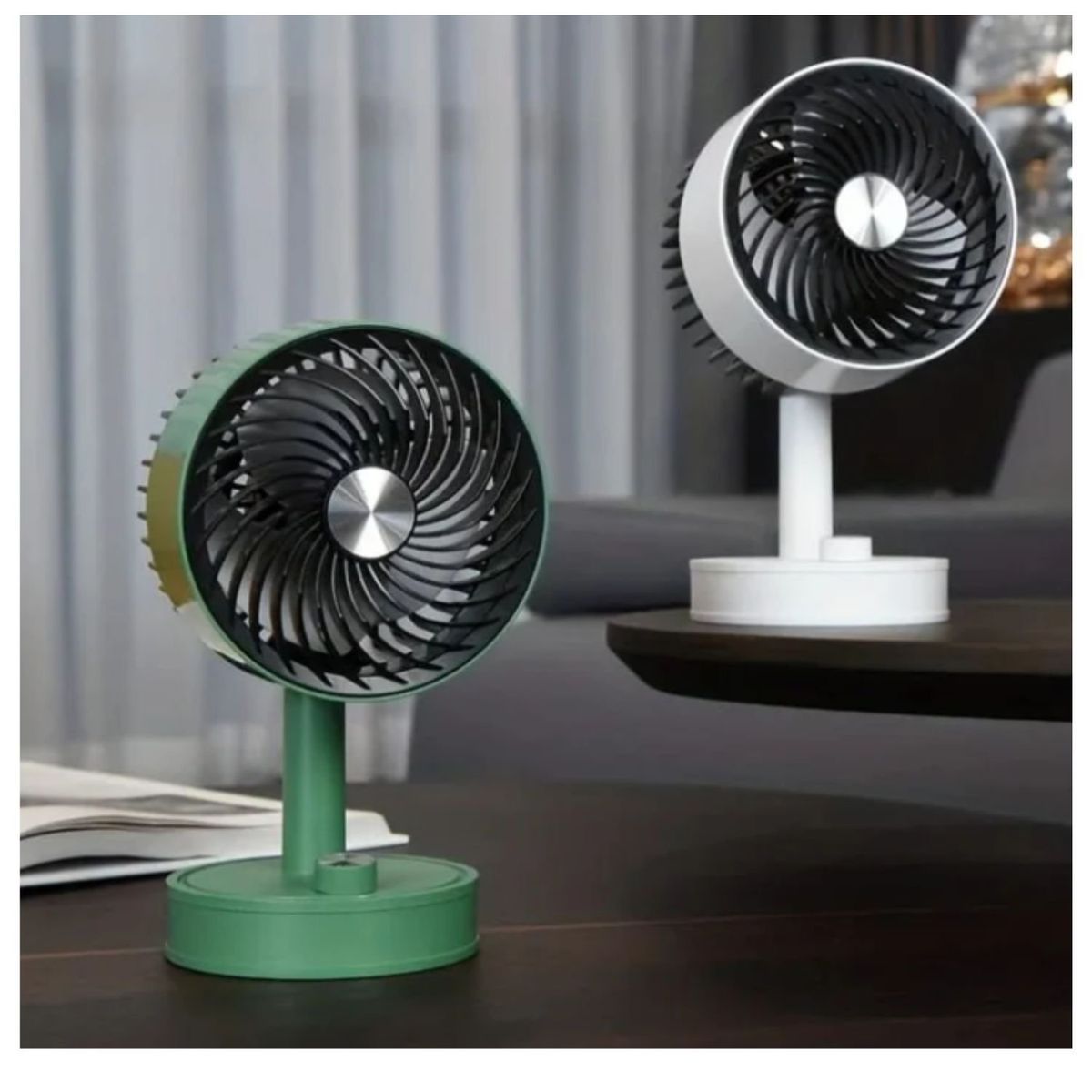 GENERICO - Ventilador De Escritorio Portátil Recargable Refrescante.