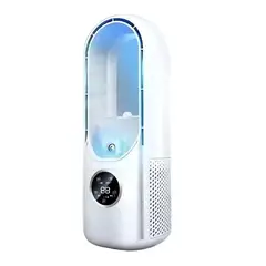 GENERICO - Ventilador De Mesa Sin Aspas Usb Aire Acondicionado Portátil