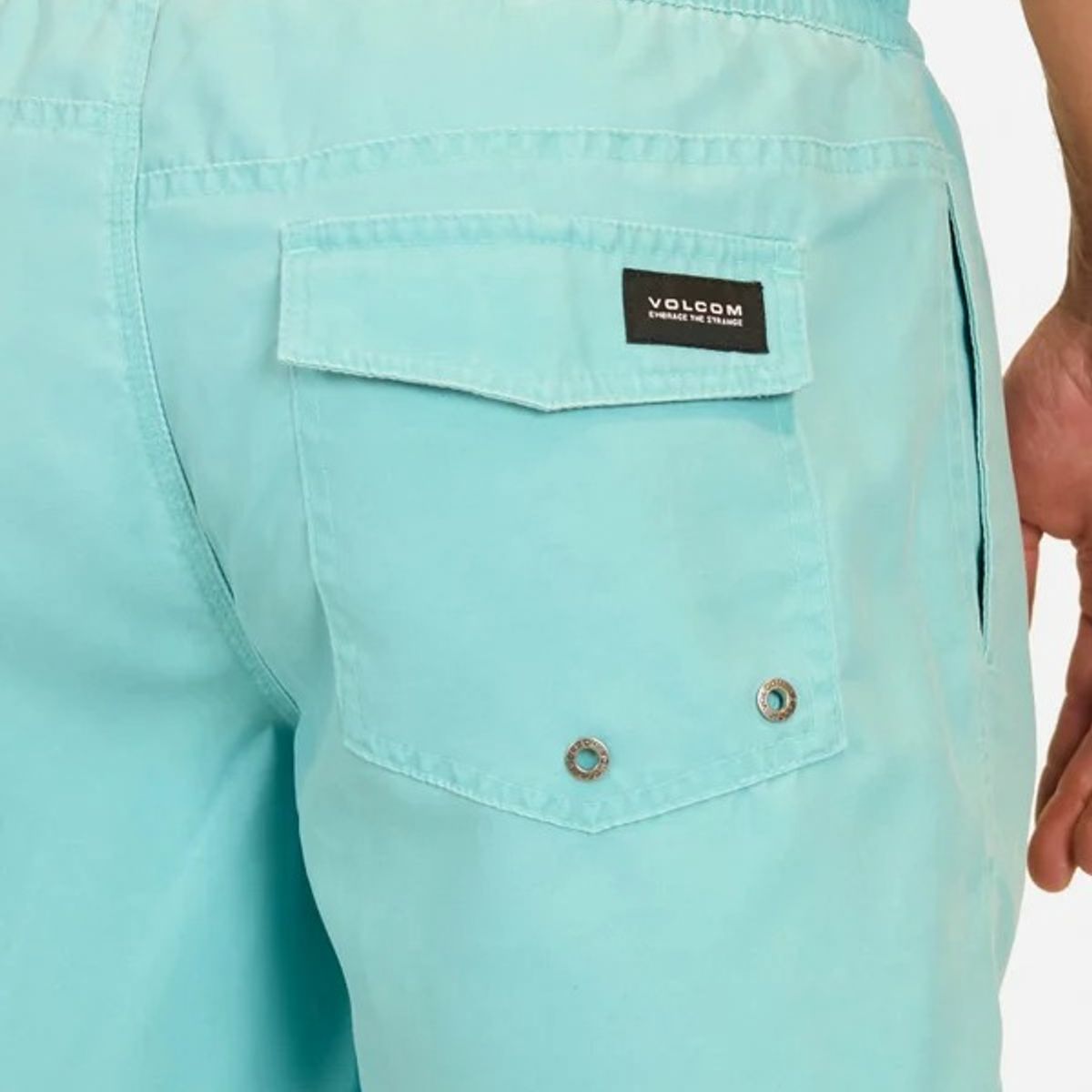 VOLCOM - Traje De Baño Tropic Wave Celeste Hombre Volcom