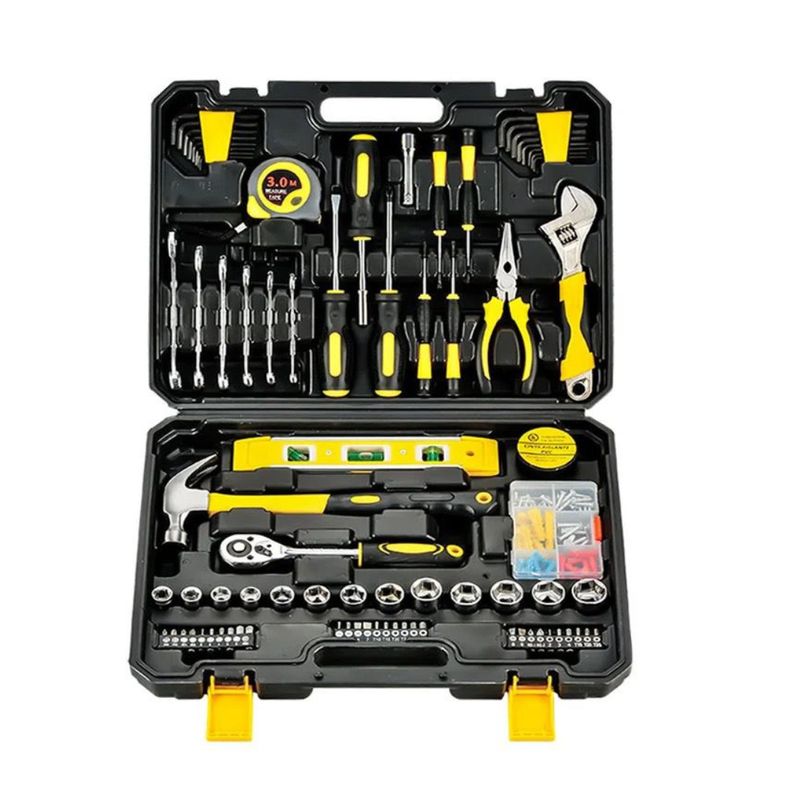 GENERICO - Set 108 Piezas Herramientas Manuales En Maletín Portátil