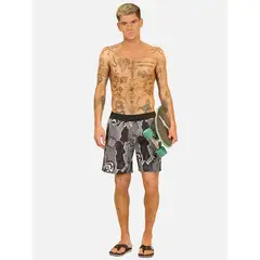 VOLCOM - Traje de Baño Robinson Multicolor Hombre