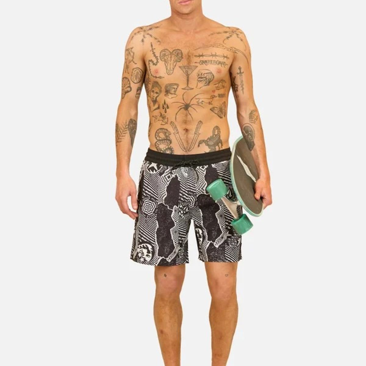 VOLCOM - Traje de Baño Robinson Multicolor Hombre Volcom