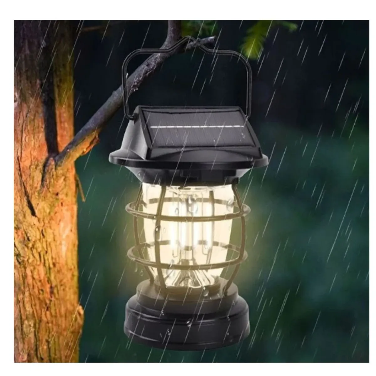 GENERICO - Lampara Para Exterior Solar Impermeable Con Sensor 155CM.