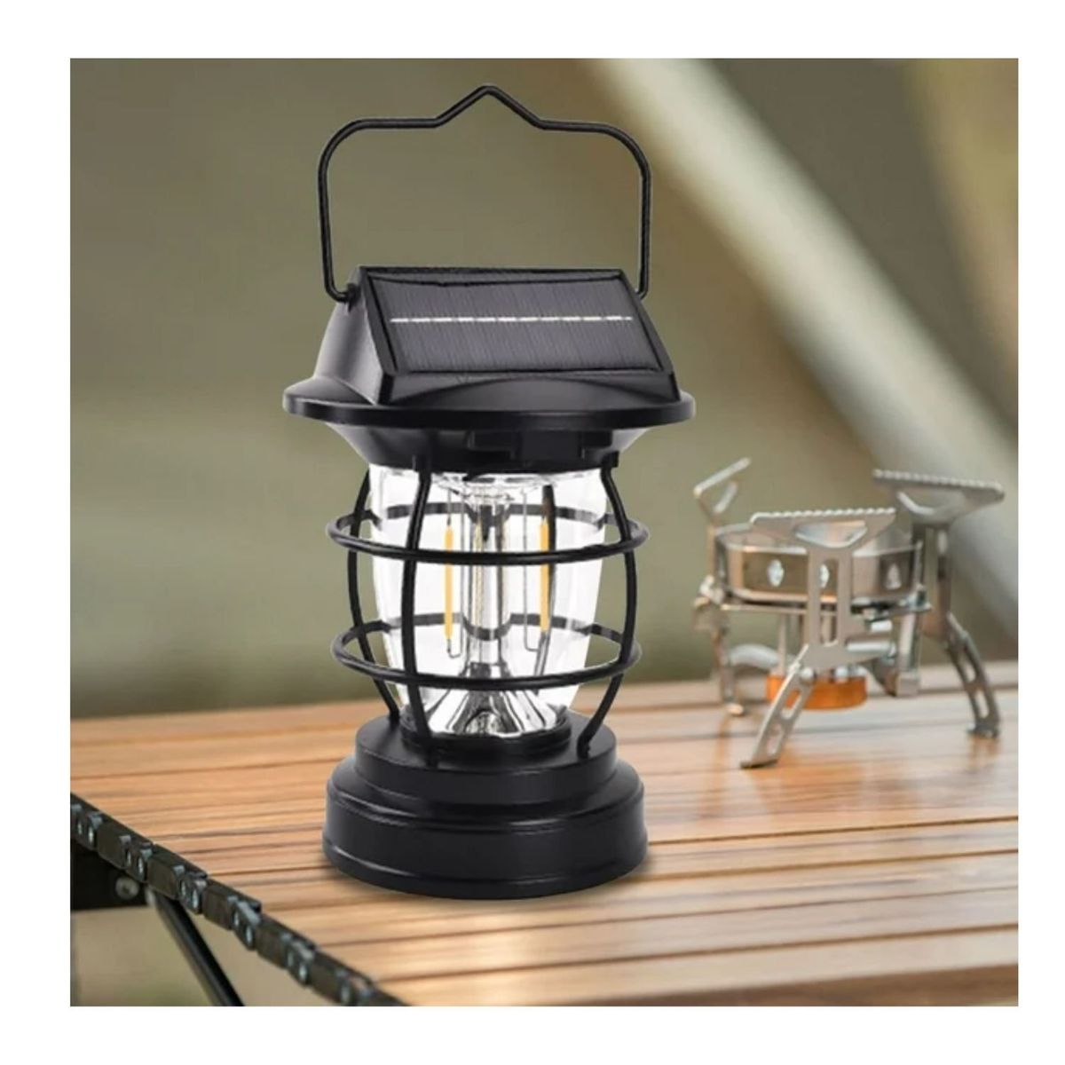 GENERICO - Lampara Para Exterior Solar Impermeable Con Sensor 175CM.