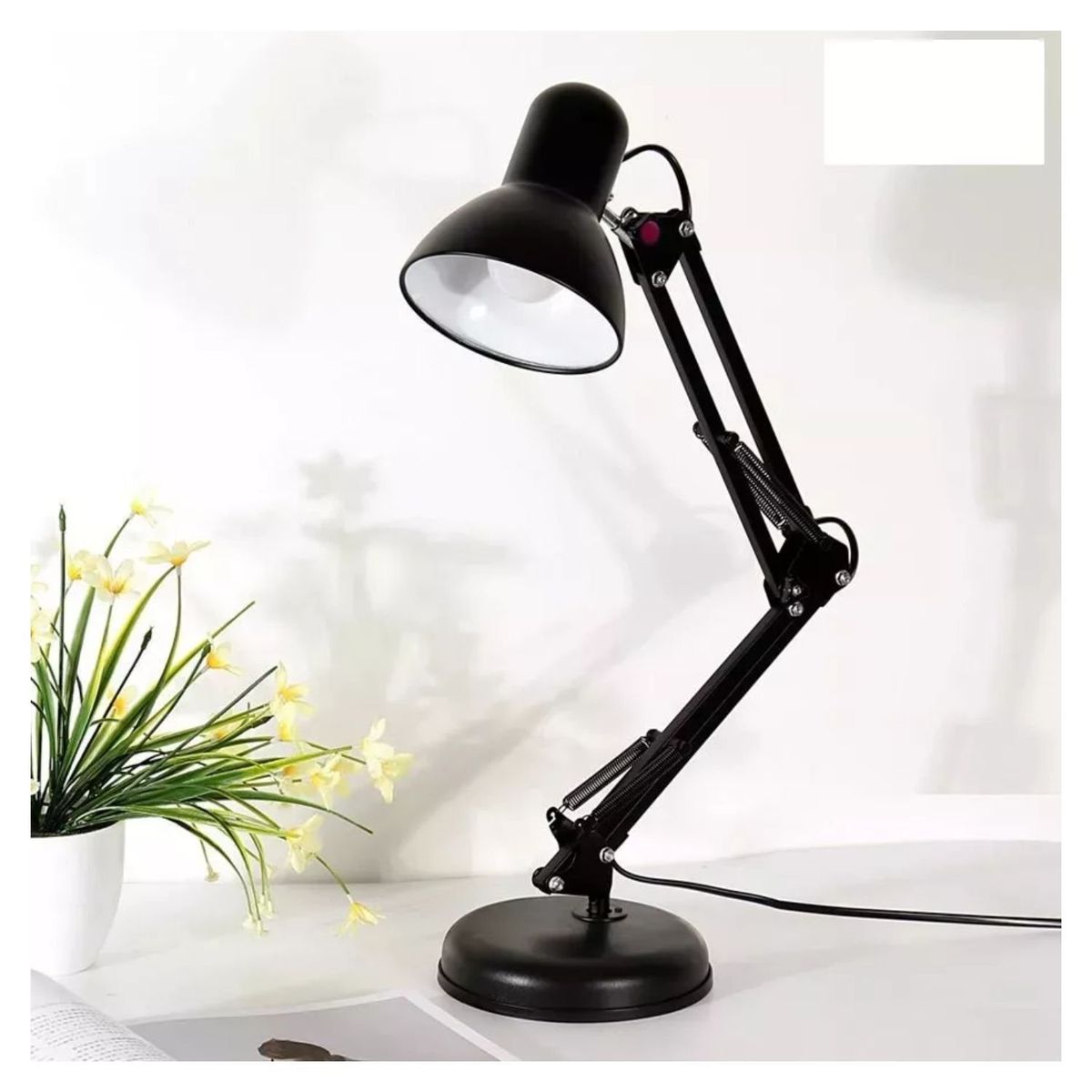 GENERICO - Lampara Arquitecto Escritorio Articulada Con Base Retro Pixar.