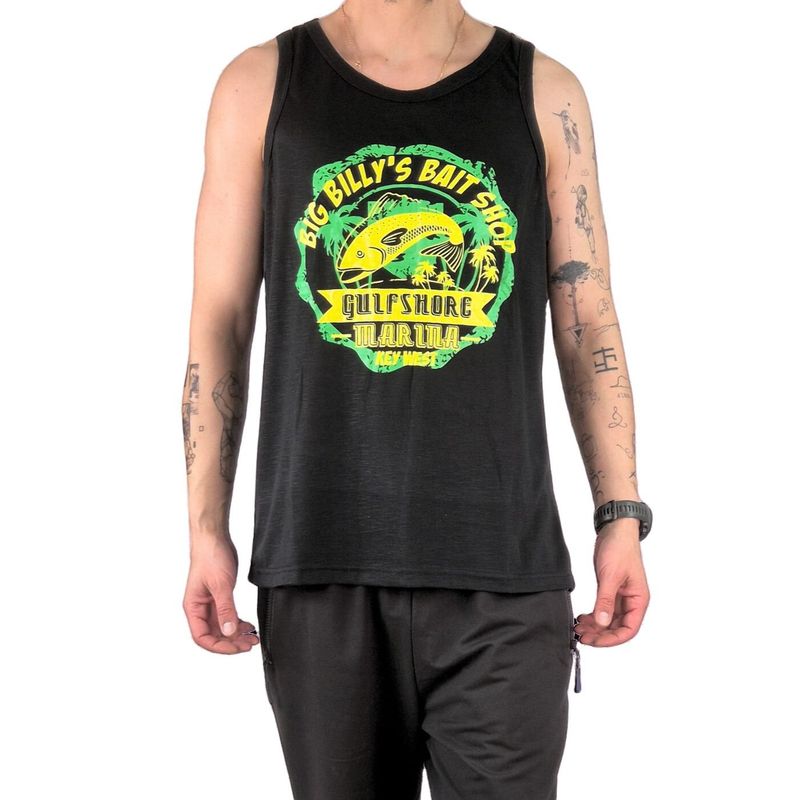 MPROPIA - Polera Sin Manga Musculosa Hombre Diseño Colores 240