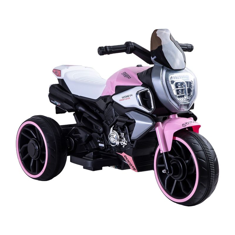 BEBESIT - Moto 3 Ruedas Trimoto Bolt Rosa Bebesit