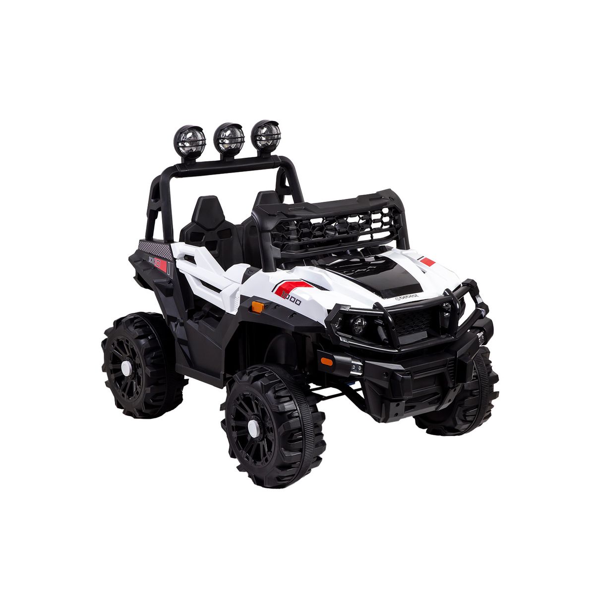 BEBESIT - Camioneta Eléctrica SUV todo terreno Explorer Blanco Bebesit