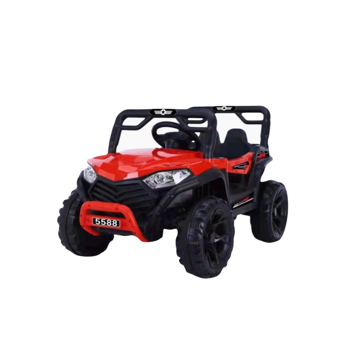 GENERICO - Auto a Bateria Jeep Todo Terreno Control Remoto Para Niños