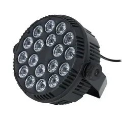 GENERICO - Mini Foco Luces Par 18 LED RGB Monocromática Luces Disco