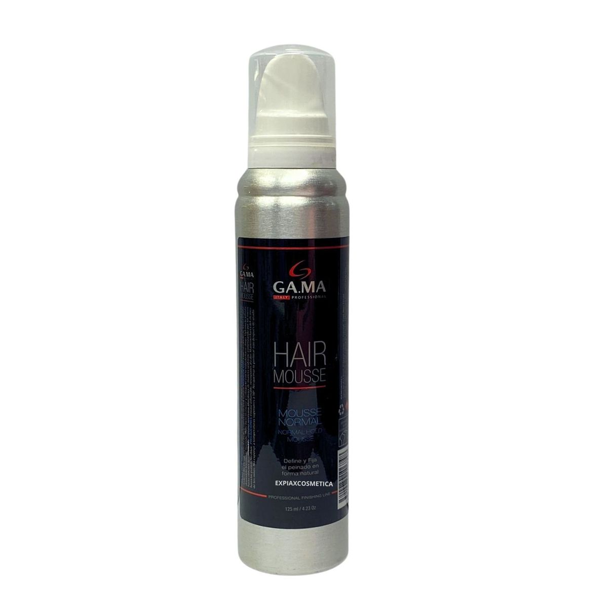 GAMA - Mousse Normal Gama Italy 125ml Define Fija el Peinado en Forma Natural