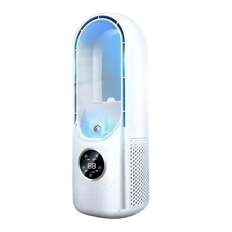 GENERICO - Ventilador De Mesa Sin Aspas Usb Aire Acondicionado Portátil
