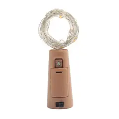 GENERICO - Luces Corcho Hada Alambre 10 Led Decoracion Frias