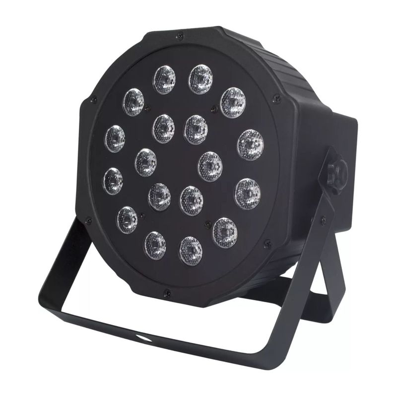 GENERICO - Foco Luces Par 18 LED RGB DMX Fiesta Luces Rítmico Disco