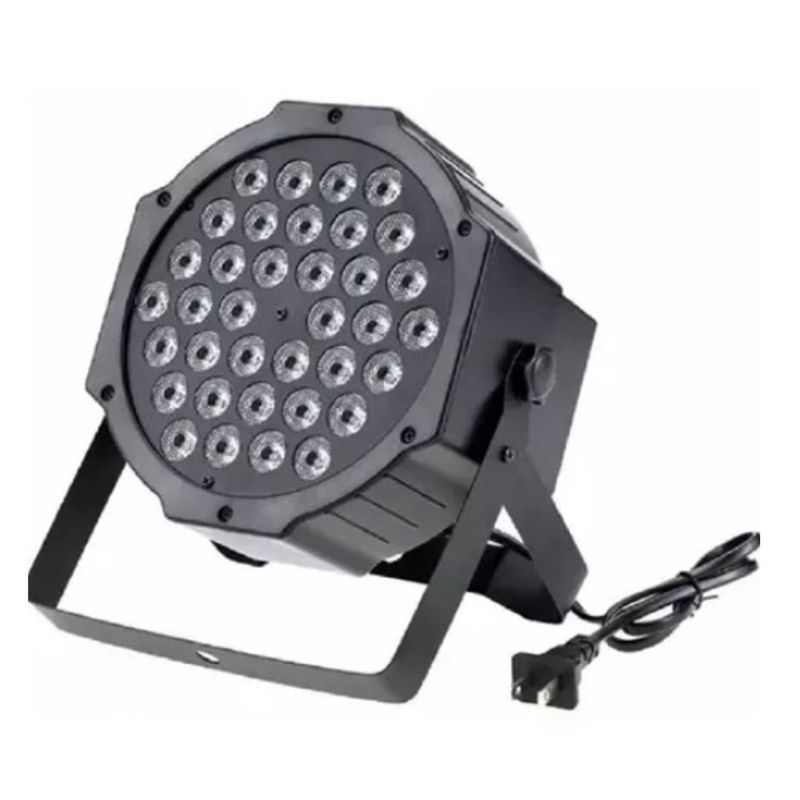 GENERICO - Foco Luces Par 64 LED RGB DMX Fiesta Luces Rítmico Disco