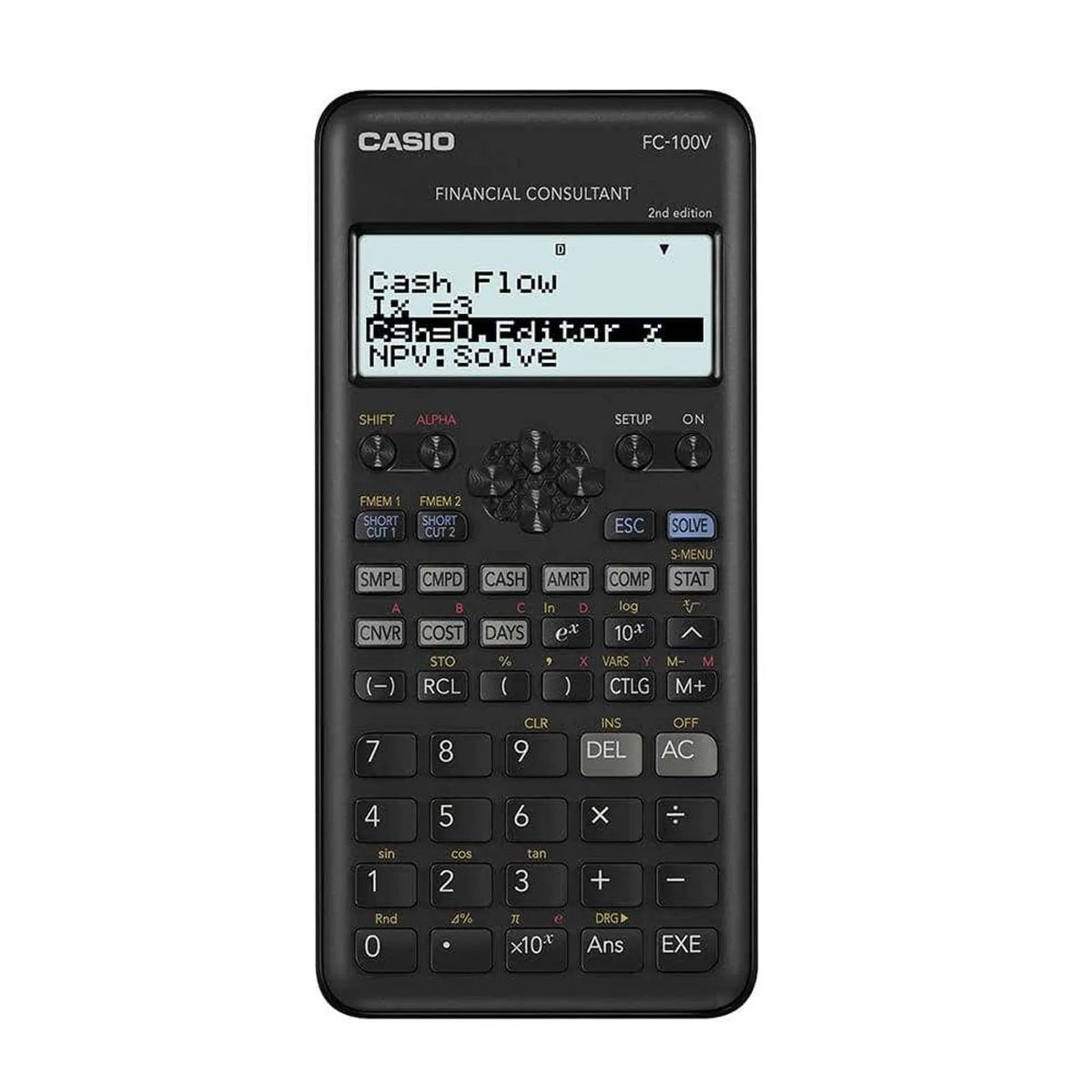 CASIO - CALCULADORA FINACIERA FC-100V-2