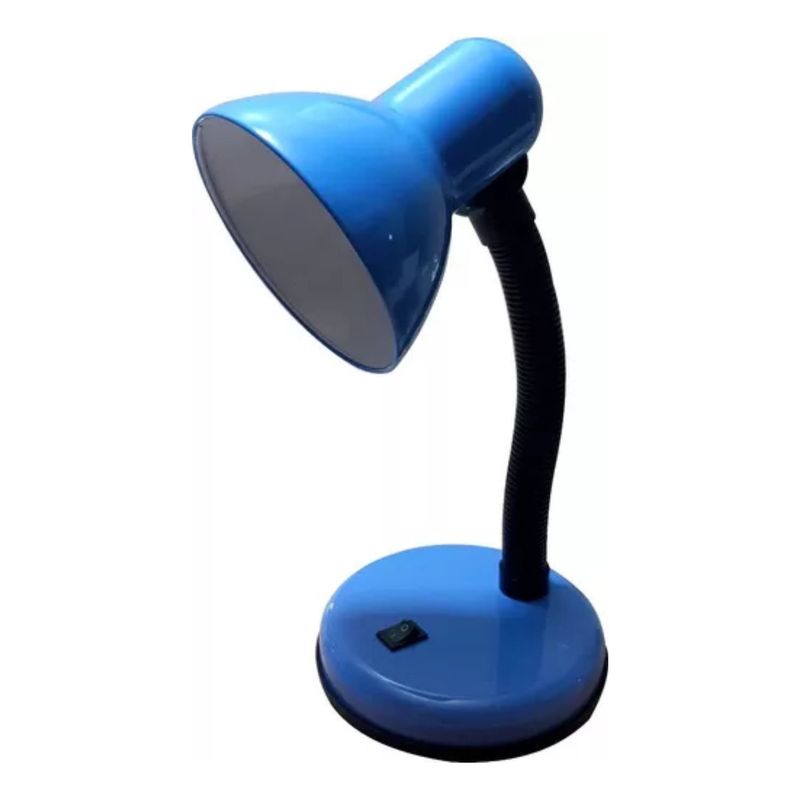 GENERICO - Lámpara Escritorio Led Flexible Direccional Base Luz Led Negro