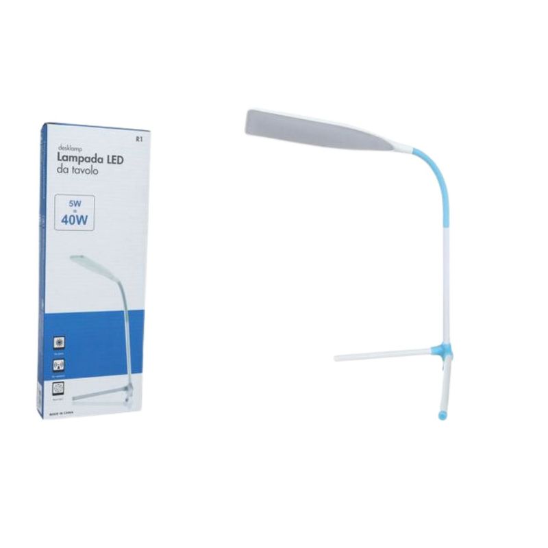 GENERICO - Lámpara De Escritorio Led Flexible Usb Portátil Base Luces