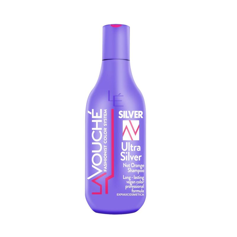 GENERICO - Shampoo Anti Naranjas Matizador de Canas Silver 300ml Lavouche