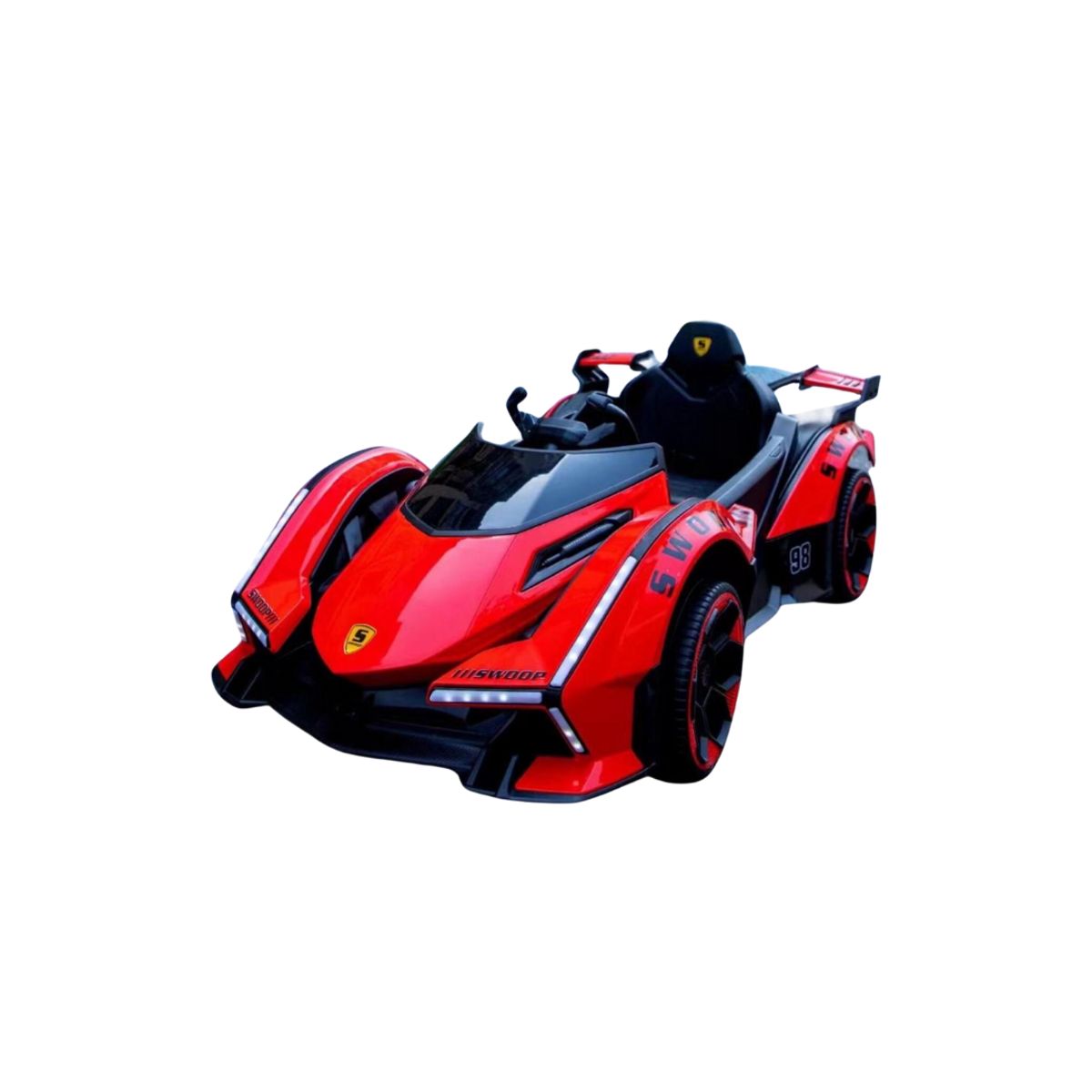 GENERICO - Auto Eléctrico a Bateria Control Remoto Para Niños