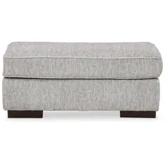 ASHLEY - Ottoman Mercado pewter