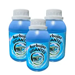 GENERICO - Burbujas Gigantes Solución Concentrada 430ml x3 Pack Trío