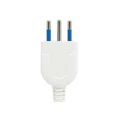 PHILCO - Enchufe Macho Vertical Blanco 2P+T 79304 2500w