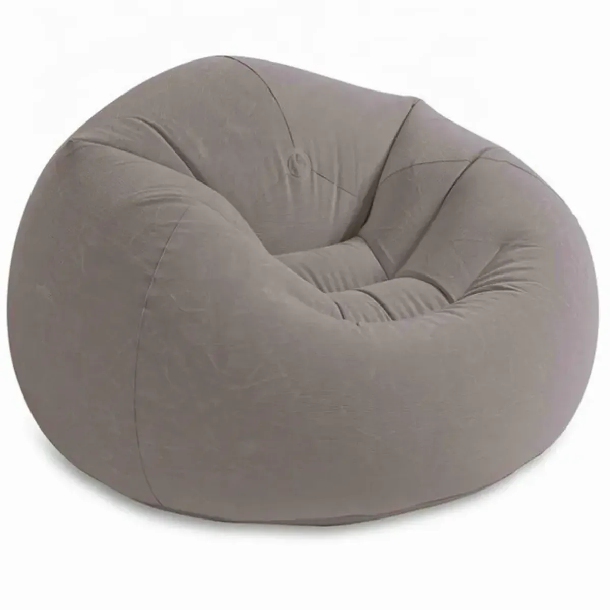 LIVE SPORT - Sillon Puff Inflable Gris