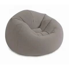 LIVE SPORT - Sillon Puff Inflable Gris