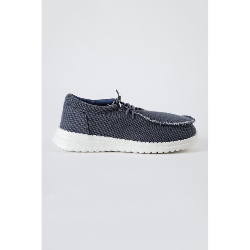 JARMAN - Alpargata Hombre Canvas Con Cordon Azul Jarman