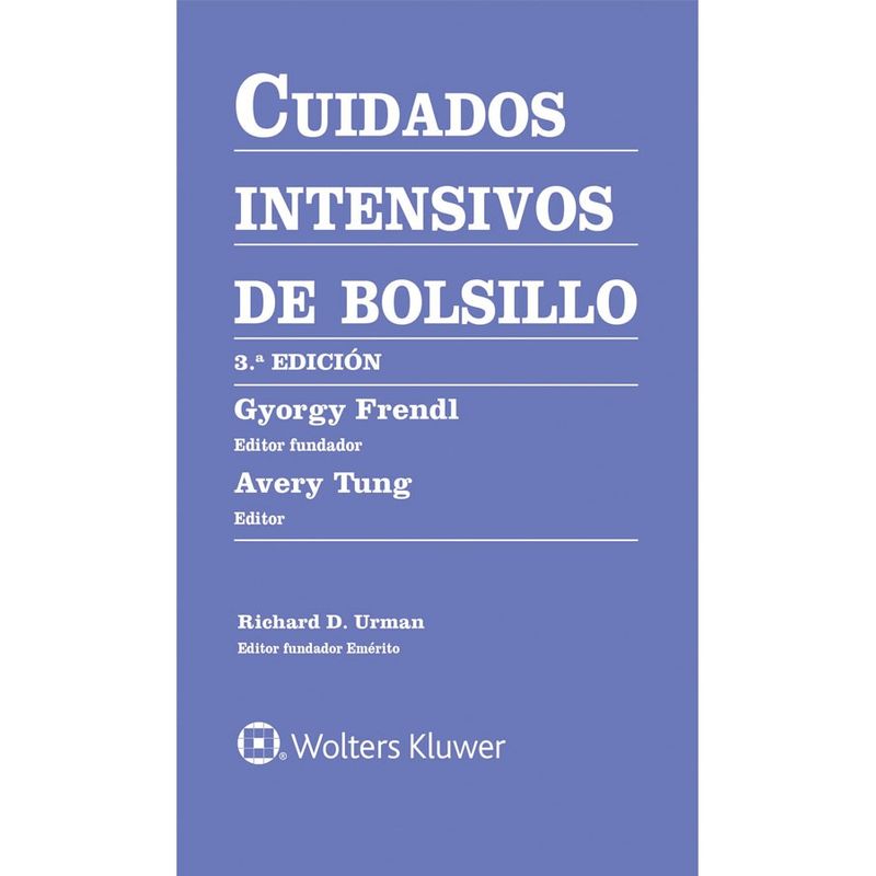 EDITORIAL MEDITERRANEO - Libro Cuidados Intensivos De Bolsillo 3Ed.