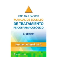 EDITORIAL MEDITERRANEO - Libro Manual De Bolsillo De Tratamiento Psicofarmacologico. 8ª Ed.