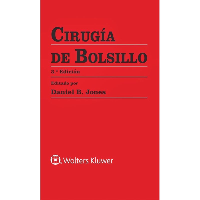 EDITORIAL MEDITERRANEO - Libro Cirugia De Bolsillo 3Ed.