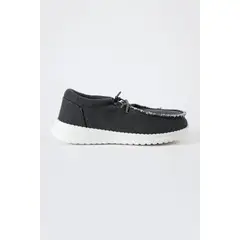 JARMAN - Alpargata Hombre Canvas Con Cordon Negro