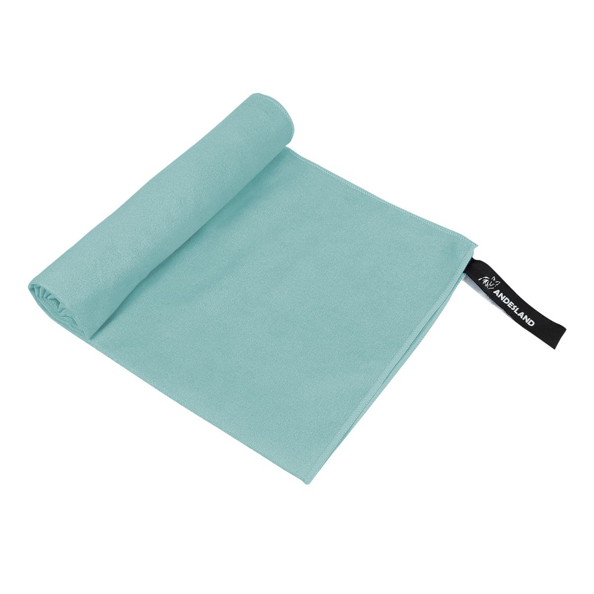 ANDESLAND OUTDOOR APPAREL - Toalla Microfibra Secado Rápido Celeste Claro 80x180cm