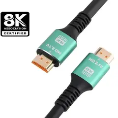 GENERICO - CABLE HDMI 2.1 8K 1.8 MTS. M/M, CONEC. BAÑO ORO. PREMIUM