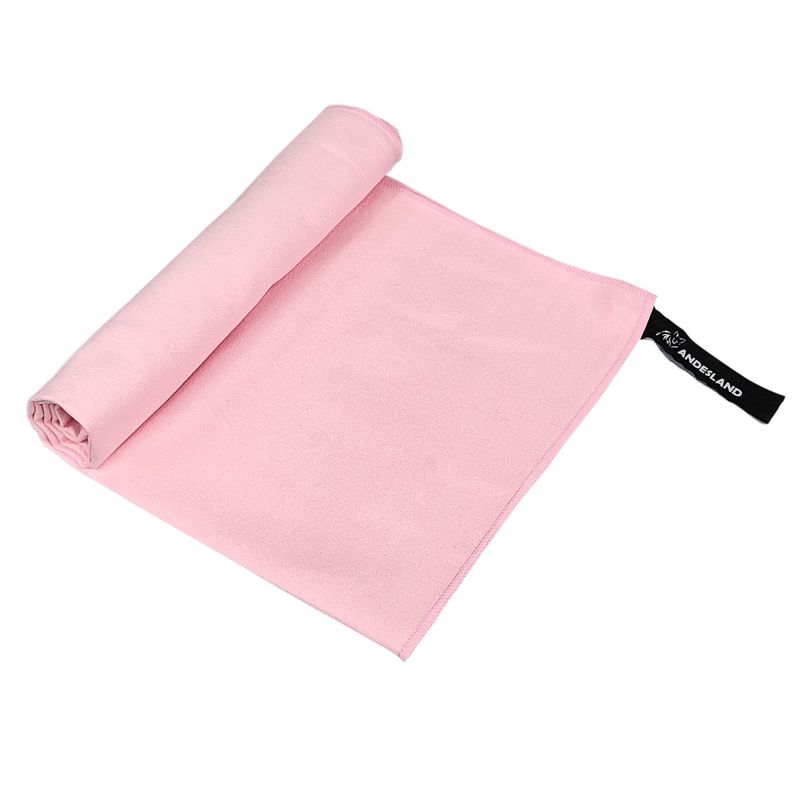 ANDESLAND OUTDOOR APPAREL - Toalla Microfibra Secado Rápido Palo Rosa 40x60cm