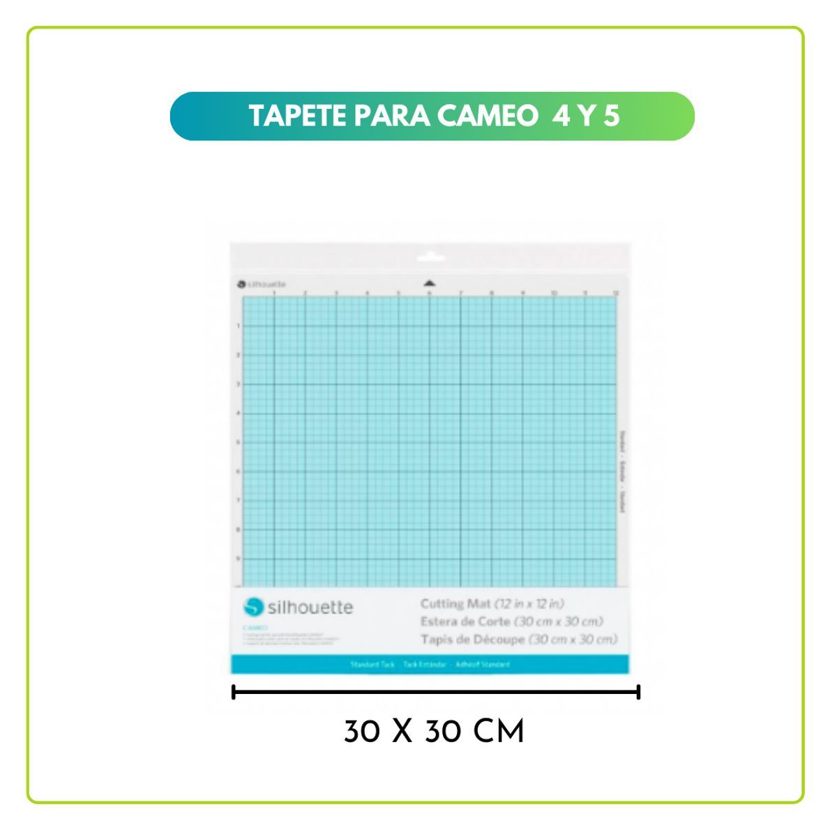 TAPETE DE CORTE SILHOUETTE  For CAMEO 4 Y 5., marca GENERICO - Foto Principal
