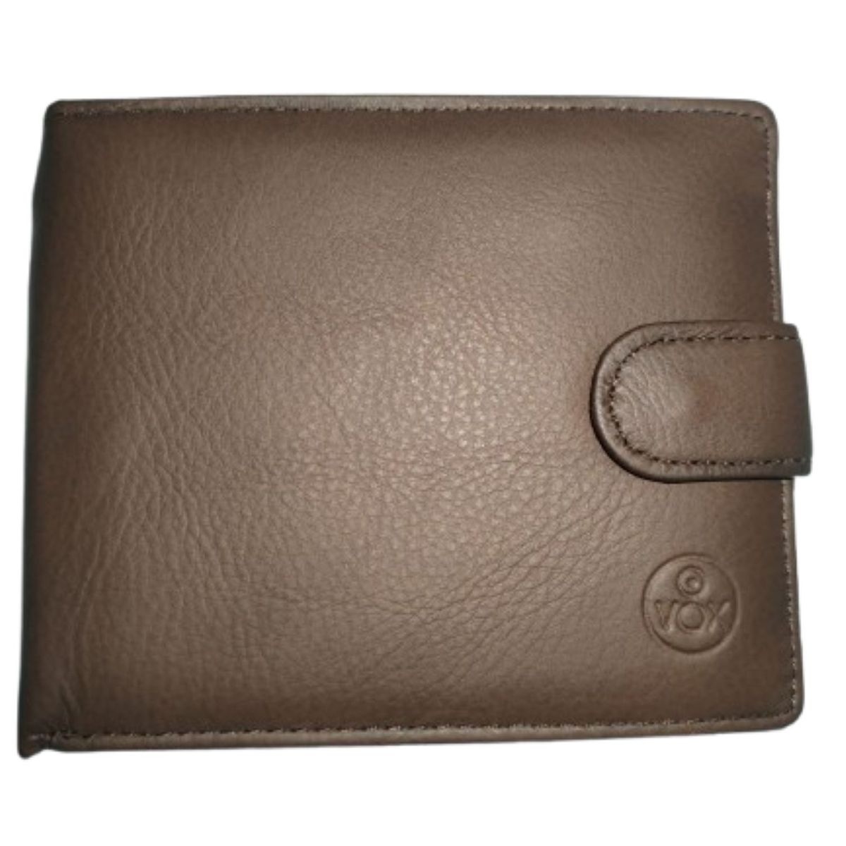 VOX - BILLETERA HOMBRE CUERO CAFE  (63001C)