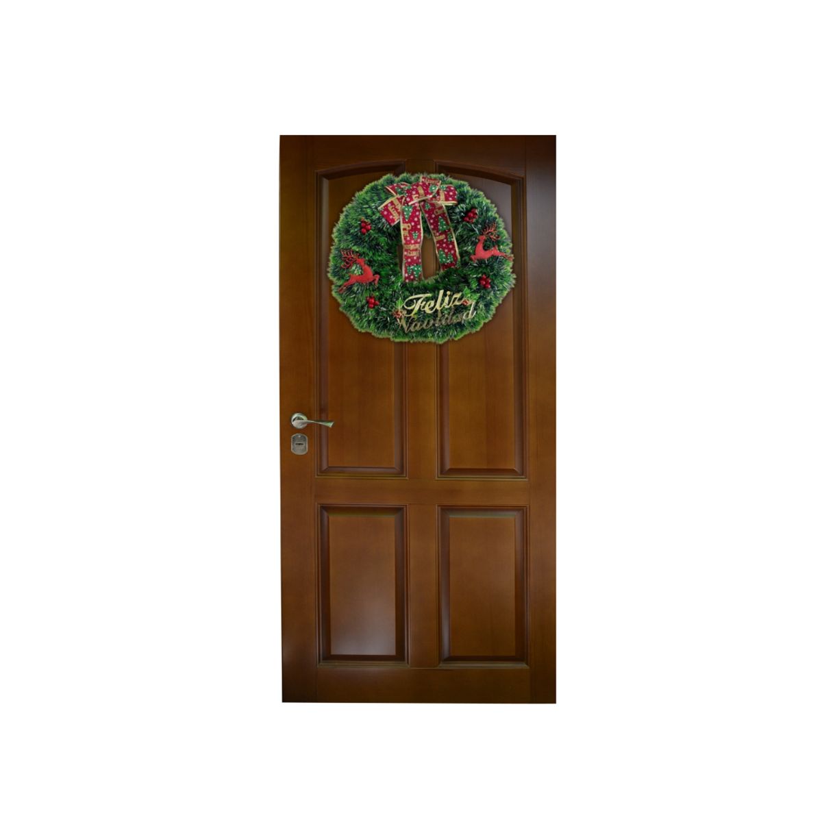 GENERICO - Corona Navideña Guirnalda Para Puertas Decoración Navidad