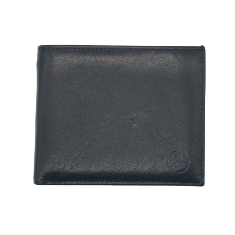 VOX - BILLETERA HOMBRE CUERO NEGRO 61826N