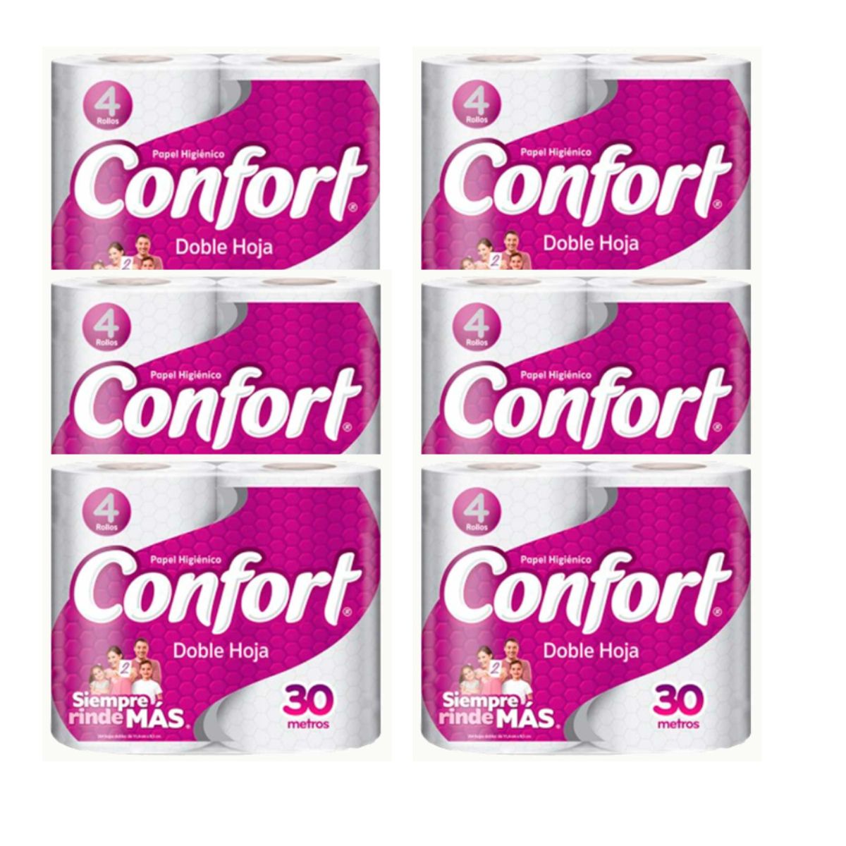 CONFORT - Confort 30mt X24 Rollos