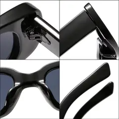 GENERICO - Anteojos de Sol Shauna Sh04070 Rectangular Mujer Uv Resina