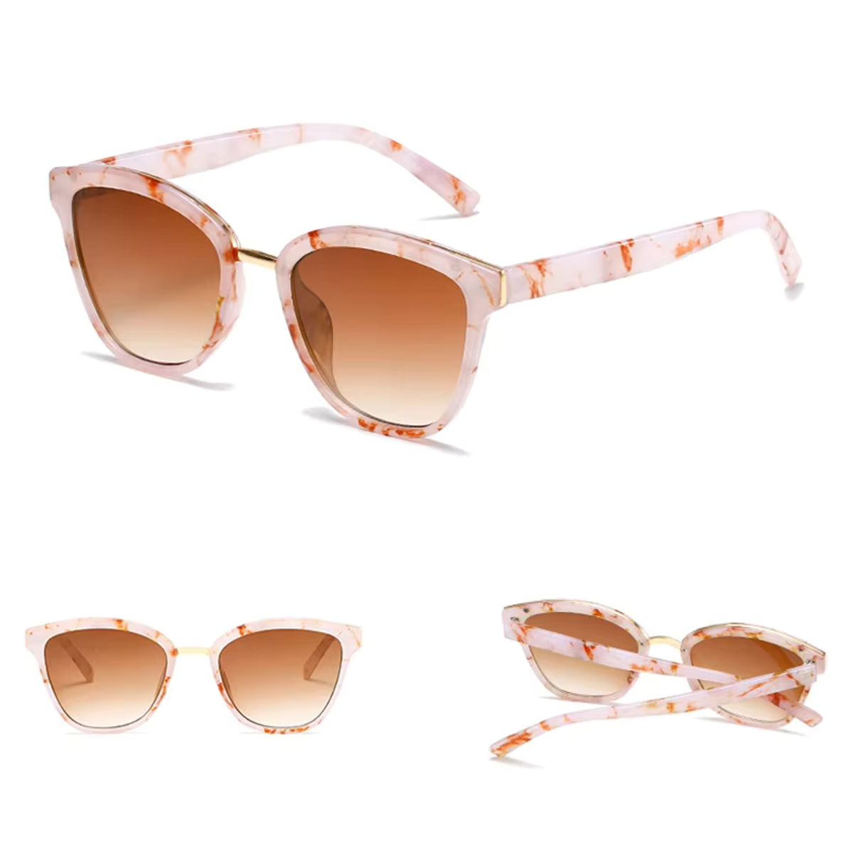 GENERICO - Lentes de Sol Sh210160 Ojo De Gato Mujer Uv Resina