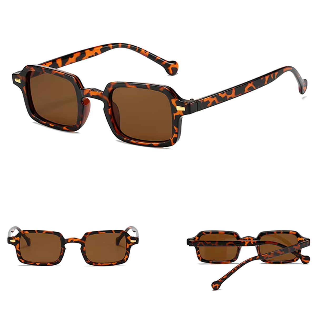 GENERICO - Lentes de Sol Sh228238 Rectangular Mujer Uv Resina