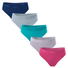 TOP - Calzón Bikini NIÑA Algodón Pack 5 C1