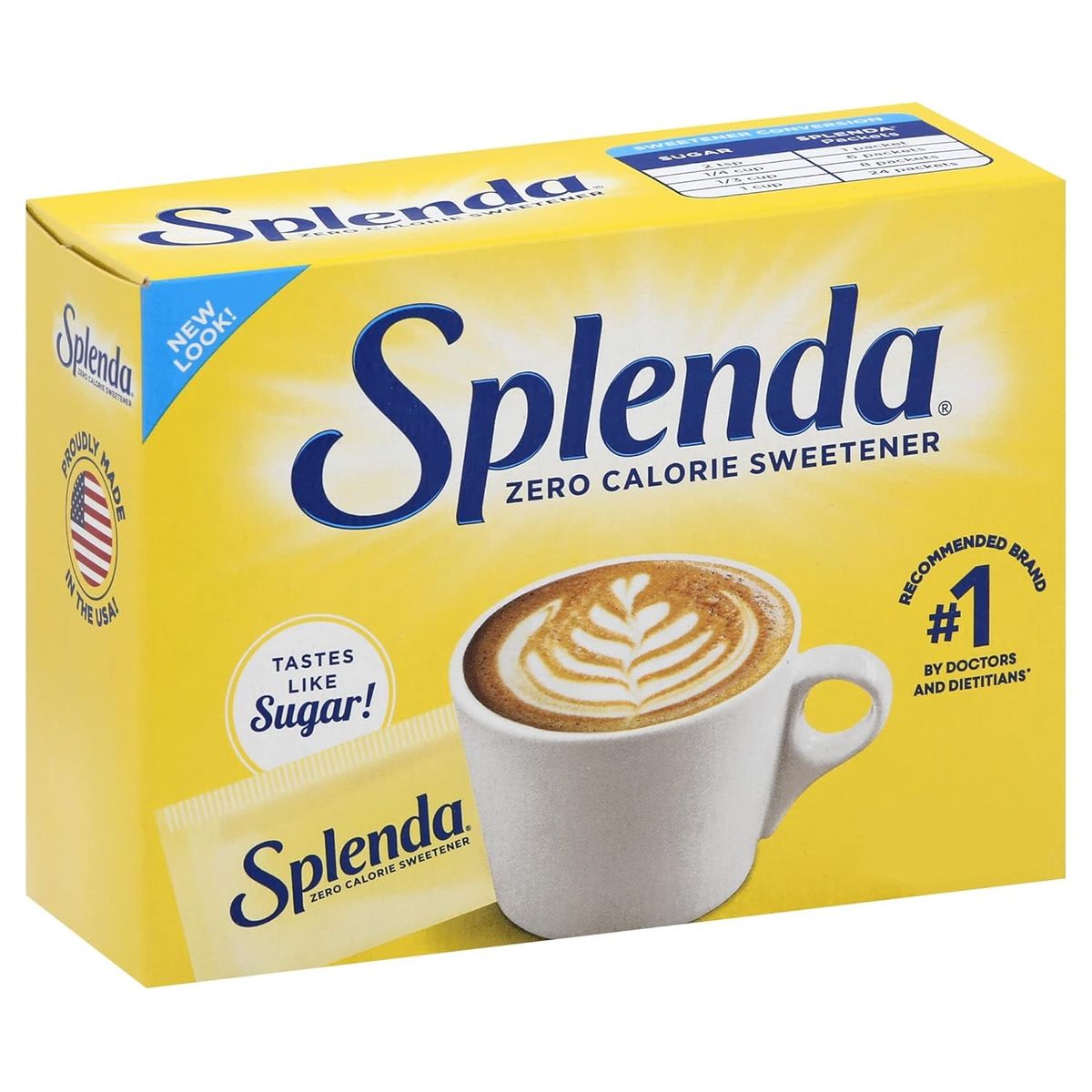 SPLENDA - Splenda Endulzante Natural Sin Calorias En Polvo 200 Sobres
