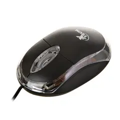 XTECH - MOUSE OPTICO USB NEGRO-ROJO - Negro